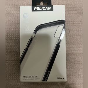 Pelican phone case for iPhone X